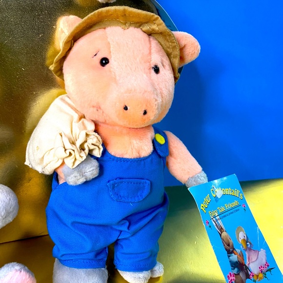 PETER RABBIT 1998 NWT PETER COTTONTAIL’S FAIRYTALE FRIENDS CVS PLUSH STUFFINS - Picture 4 of 16